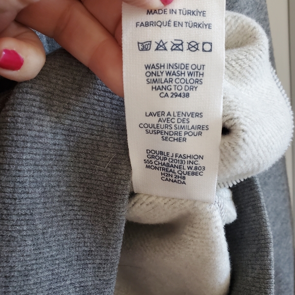 Wanakome Athena Heather Grey Full-Zip Hoodie - Picture 10 of 15